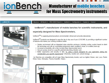 Tablet Screenshot of ionbench.com